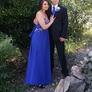 Really pretty blue gown